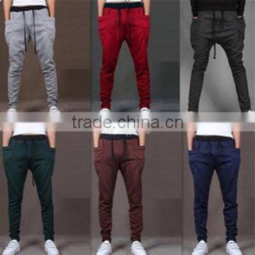 mens sweat pants slim joggers wholesale side pockets mens joggers