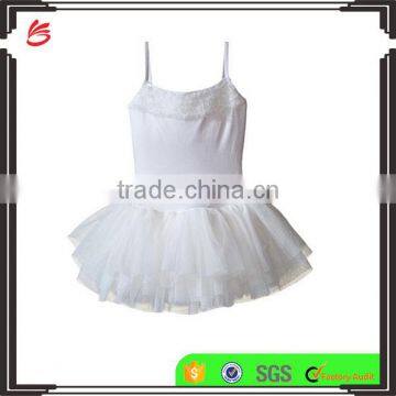 Highly ruffled fluffy tutu skirt ballet perfoemance dance tutu for girls