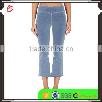 2017 high quality custom ladies sportswear Stretch Cotton Sweatpants fitness joggers slim fit leggings wholesale