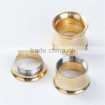 10mm Stainless Steel Ear Stretcher Expander Bobbin Gold Plated Ear Taper Expanders photo-3