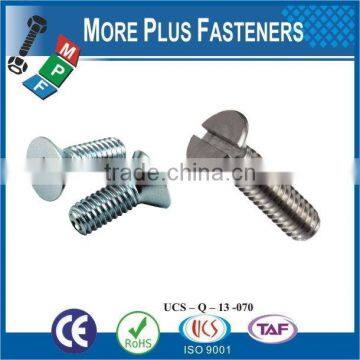 Taiwan M3 M12 M2.5-0.45 x 8mm DIN 7985 Phillips Drive Pan Head Grade A2 Stainless Steel Machine Screw With Hex Double Lock