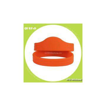 WRS11 New Shape ISO14443A NFC Silicon Wristbands(GYRFID)