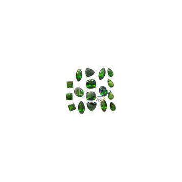 5mm Untreated Natural Chrome Diopside Cushion For Jewelry Settings