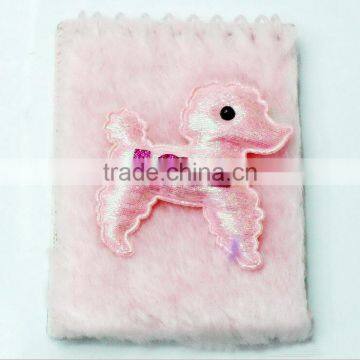 Novel Custom Cartoon Plush Cover Notebook Diary photo-3