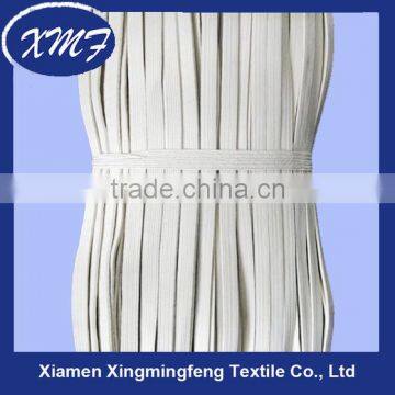 Narrow White braid Elastic strap