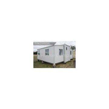 20Ft / 40 Foot Prefab Compact Home , Folding Container House with Living Room and Bathroom