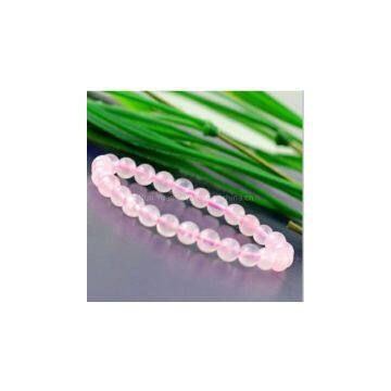 Rose Quartz crystal bracelet