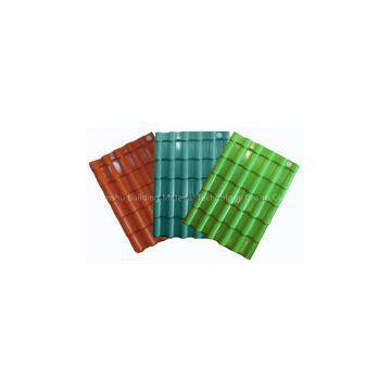 Straw Fiber Polyester Roof Tile photo-2