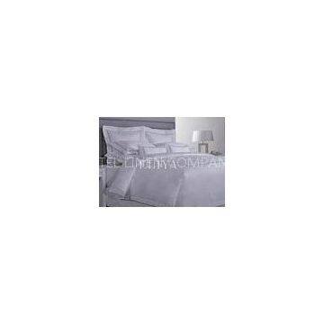 Customizd Bedding Linen Silky Luxury Hotel Bedding Sets , Cotton Hotel Textile Products