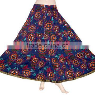 Manufacturer Designer Cotton Long Ladies Skirt photo-6