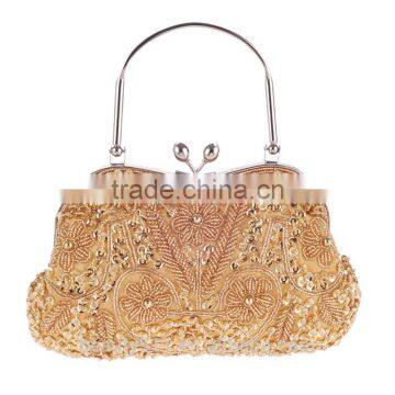 Pearl Bridal Clutch Bag Evening Makeup Bag Tote Cosmetic Bag Rhinestone Wedding Prom Dinner Clutch Bag DB07 photo-4