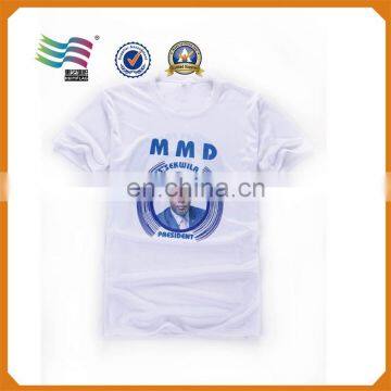 High quality poloester election t shirt personalized