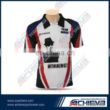 Hot style men's cricket jersey/vest made in china