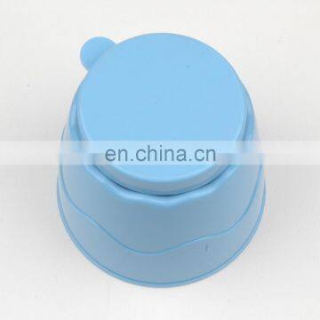 Plastic Cup Brush Washer with Cover, dia.12cm x height 10.5cm