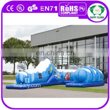 HI factory price large inflatable tunnel animal game for adult