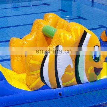 HI hola indoor gold fish pool float inflatable water park for kids