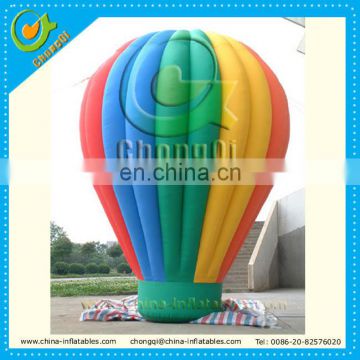 Inflatable ground balloon for advertising / promotion