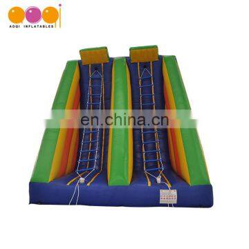 Sport game rock climbing inflatable climbing ladder for with EN14960 certificate