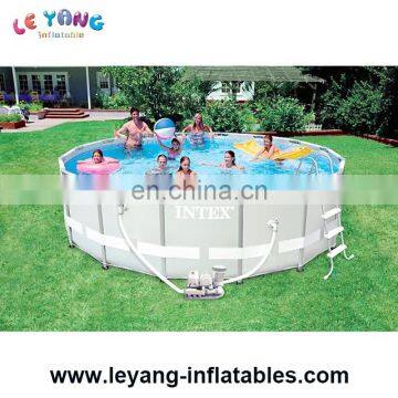 Inflatable swimming pool/ Round Steel frame swimming pool