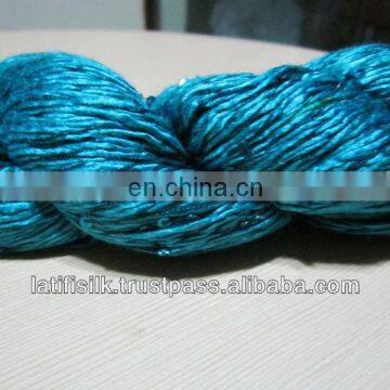 Embellished Silk Yarn