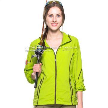 Outdoor Sports Thin Sunproof Nylon Woman Skin Clothes photo-3