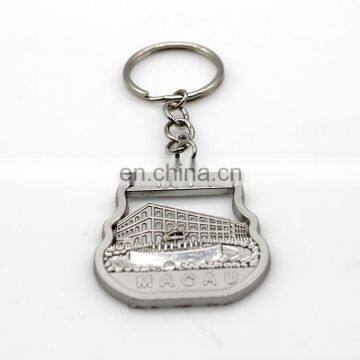 Factory direct Metal tourist places cheap key chain