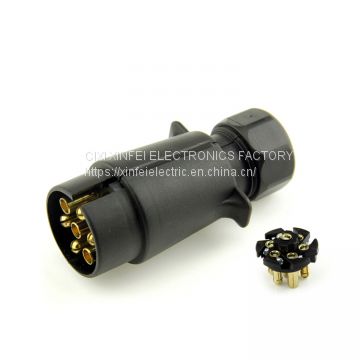 High qualiyt 7pin pvc trailer plug  for truck