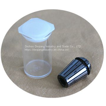 Collet ER25 transparent package small plastic tool box little parts and tool protective storage box 25mm(D) * 49mm(H)