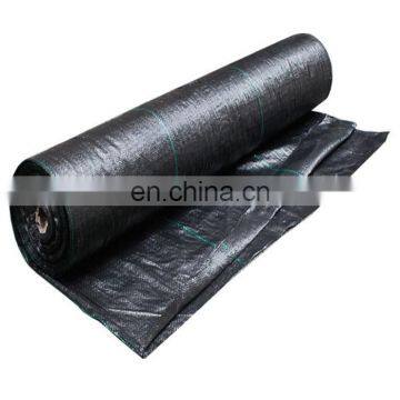 High quality PP woven fabric ground cover/ greenhouse flower bed