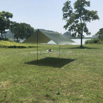 Camping Gear Dark Green 3X3M Sun Shade Outdoor Tarp Camping Shelter