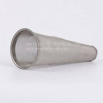 Cone Shape Filter Strainer  Wire Mesh Cone Strainer Filter  Cone Shape Mesh Filter