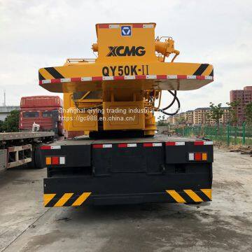 USED XCMG 50TON CHINA MADE HYDRAULIC CRANE photo-5