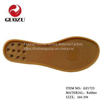 Women Sandal Sole Rubber Sandal Sole Flat Sandal Sole photo-4
