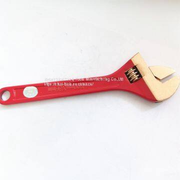 adjustable wrench copper beryllium spark resistant non sparking tools