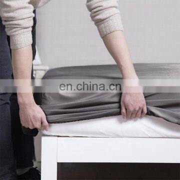 Luxury Beautiful Good 100% Microfiber Fabric Lightweight Durable Stronger Bedding Set Sheet photo-4