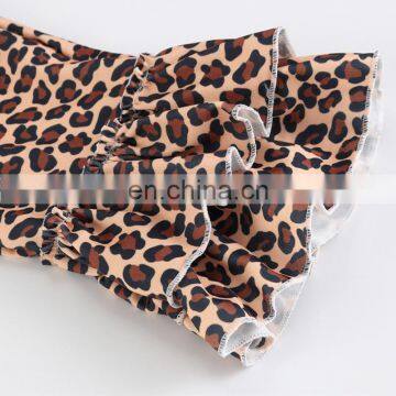 Leopard Print Children's Leggings Girls Casual Print Bell-bottom Children's Trousers photo-3