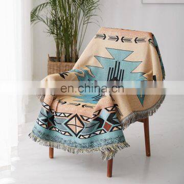 Hot Sale Best Price Blanket Ethnic Cotton Beach Boho Woven Throws Decorative Throw Blankets Amazon photo-5