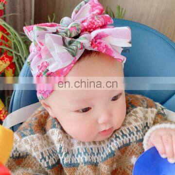 Baby Girl Hat Flower Bow Turban Hat Kids Beanie Baby Hat for Girls Hats Baby Cap Infant Accessories photo-2