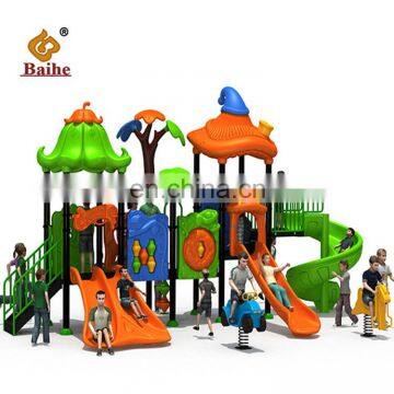 Amusement Park Attractive Children Outdoor Garden Slide Playground Equipment Combined Slide