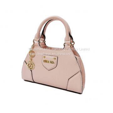 New Arrival Anti-theft Double Zip Top Handles Trapezoid Mini Satchel Bags for Women photo-4