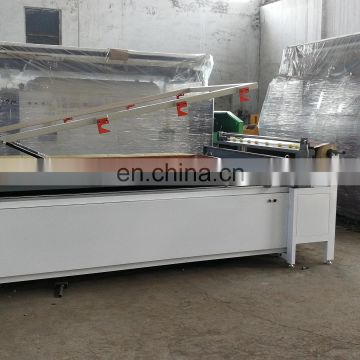 High precision full automatic pvc foil vacuum membrane press machine/3d mdf door skin press