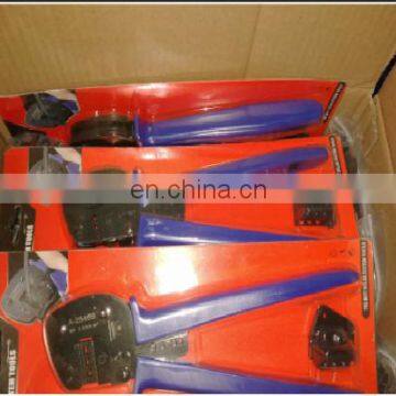 Slocable Blue Color Stainless Steel Metal Plier Hand Using Crimping Tool for Solar Connector photo-3
