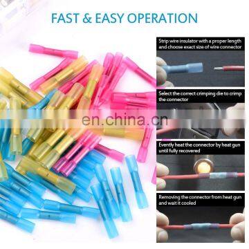 Hampool Multiple Types Copper Automotive Heat Shrink Wire Connectors Terminal Kit photo-6