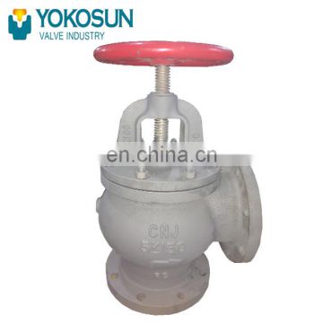 JIS F7354 CAST IRON 5K SCREW-DOWN CHECK ANGLE VALVES