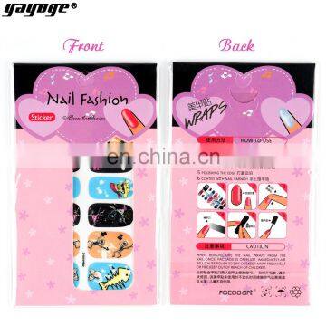 Halloween Design Beauty Nail Art Stickers Adhesive Transfer 3D Skull Pumpkin Spider Water Stickers Private Label photo-5