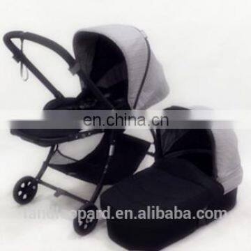 2020 Car Seat Compatible Baby Stroller 3 in 1 360 Universal Wheel photo-6