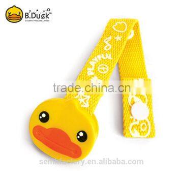 B,Duck brand durable baby pacifier clip holder