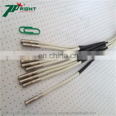 12 x 100mm Single End Electric Heating Element Cartridge Heater 500W with high quality