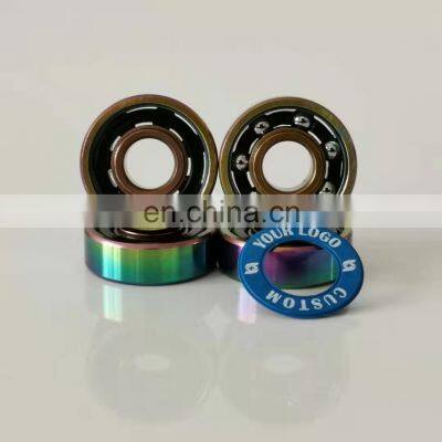 Kingsk8 Colorful Titanium Coating China Skateboard Bearings photo-2
