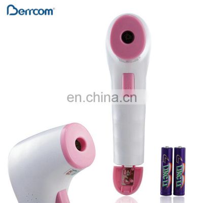 Non-contact Digital IR infrared thermometers gun free hand design Red Electronic thermometers for Baby Adult